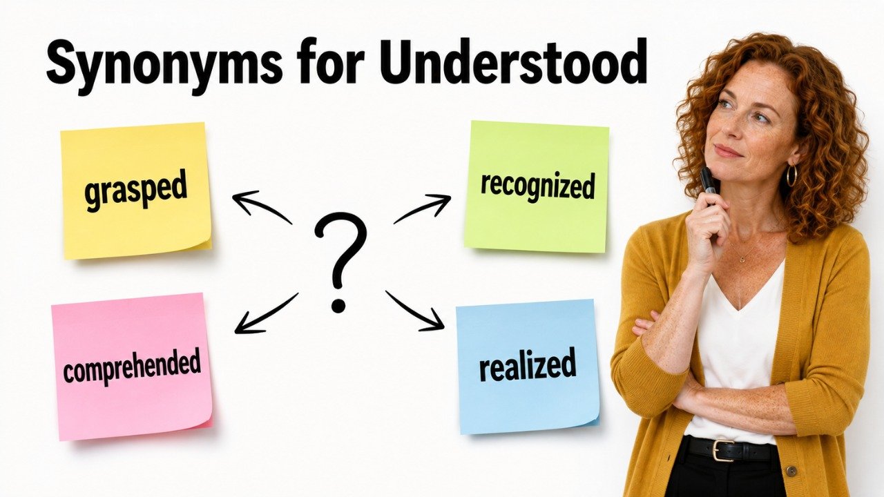 synonyms for understood