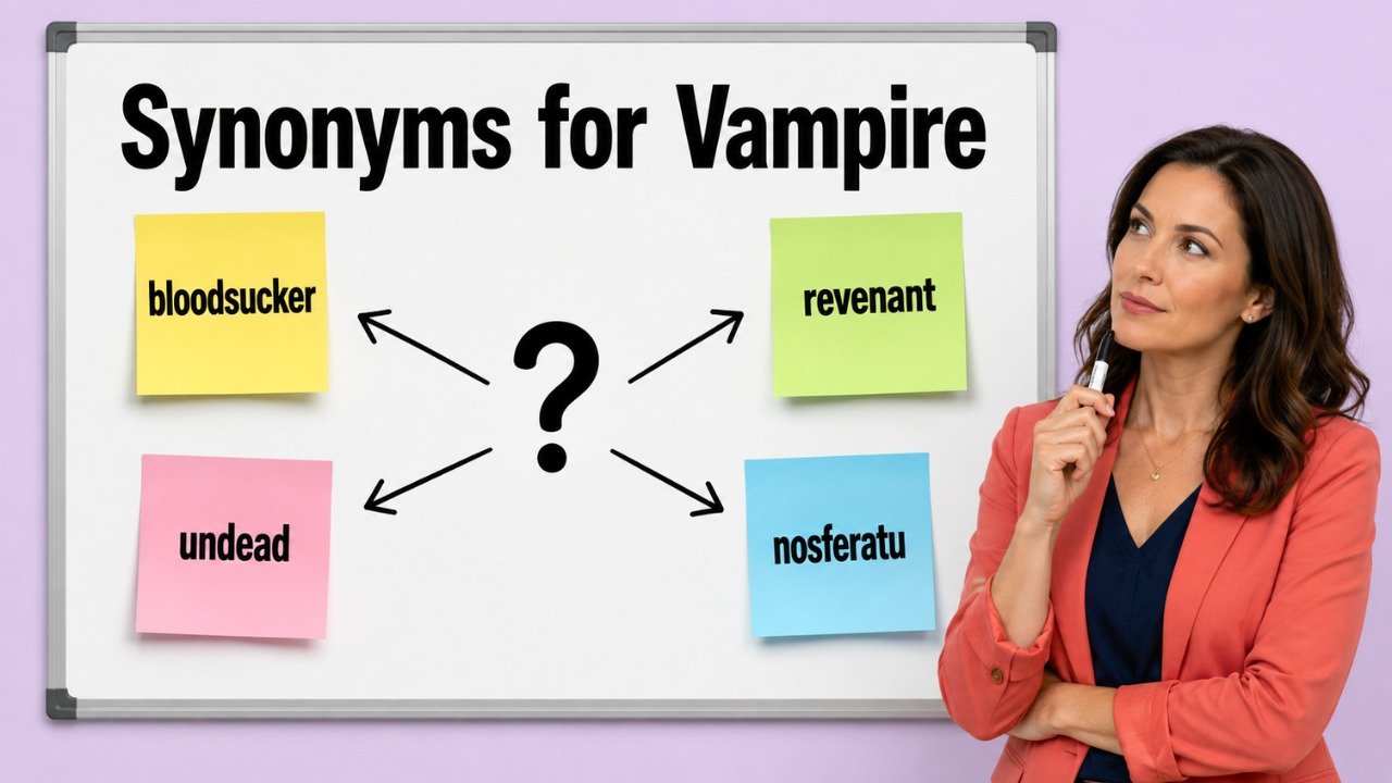 synonyms for vampire